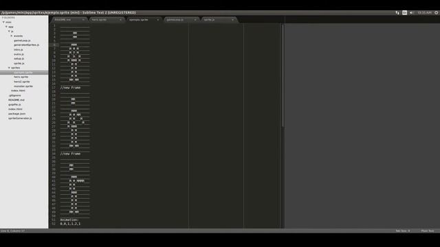 Mini Spriter - Generador de sprites de 1 bit para JavaScript смотреть онлайн