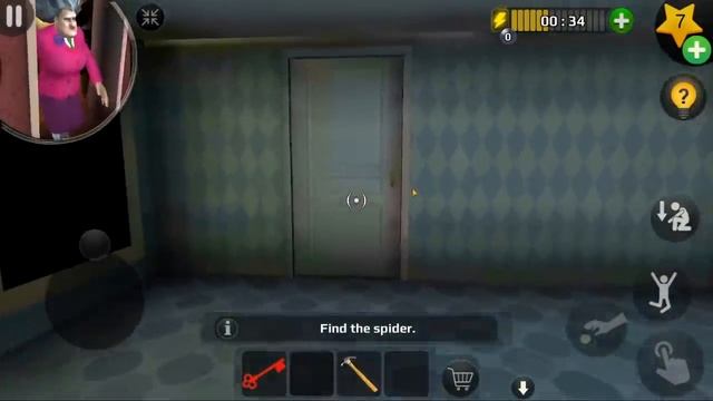 ЗАТРОЛЛИЛ бабку Учительницу ПАУКОМ МИСС ТИ! - Scary Teacher 3D Miss T смотреть онлайн