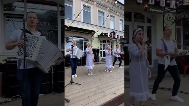 Ты держал мою ладошку… #shots #балалайка62 #народныепесни #русскийстиль #кавергруппа смотреть онлайн