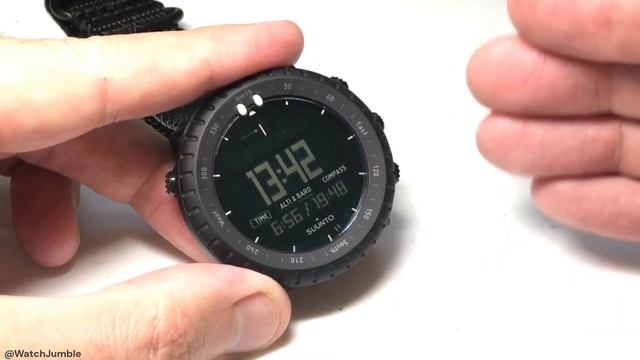 Suunto Core (Alpha Stealth) | Weather Trend Indicator & Storm Alarm смотреть онлайн