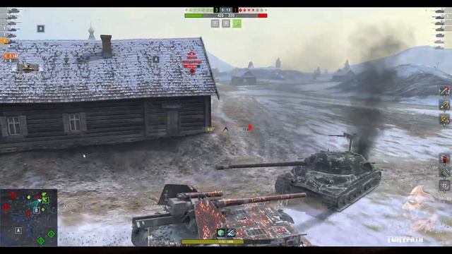 ?Tanks Blitz ? Вдохновил команду на активный раш, играя на картонной ПТ смотреть онлайн