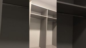 Гардеробная комната на 3.5 кв.м! Планировка и наполнение