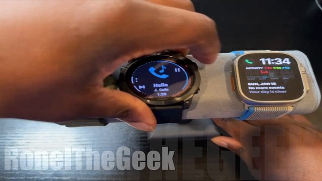 Apple Watch Ultra VS Garmin Fenix 7 Solar смотреть онлайн