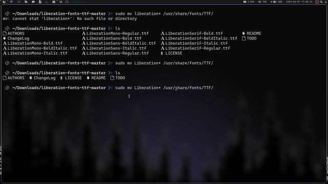 Installing fonts on Void Linux смотреть онлайн