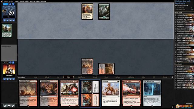 Budget Magic: Mardu Gearhulk Reanimator vs Temur Energy (Match 2) смотреть онлайн