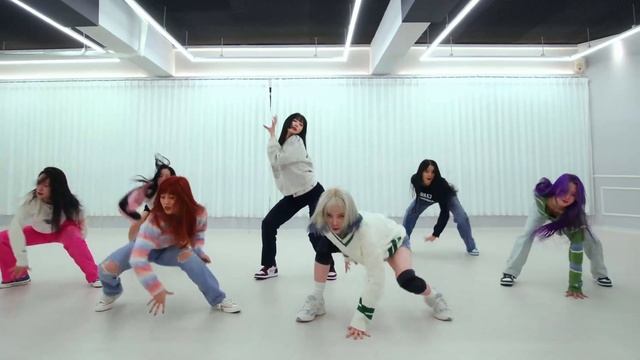 NATURE - 'LIMBO!' Dance Practice Mirrored смотреть онлайн