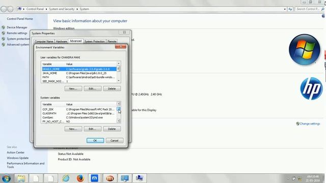 JAVA Path Setup смотреть онлайн
