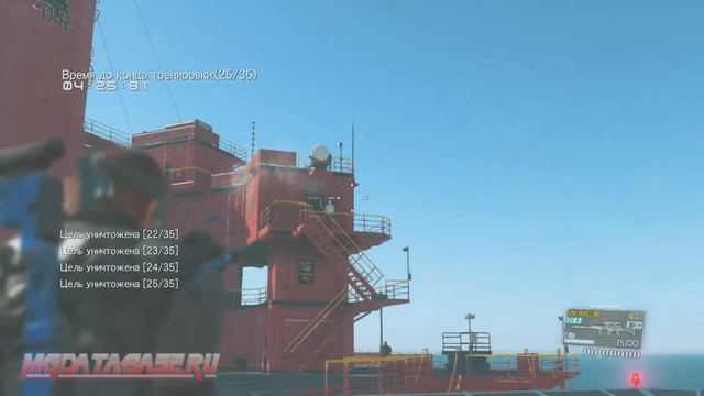 MGSV: TPP  - Side Ops 151 Target Practice (Command Platform)
