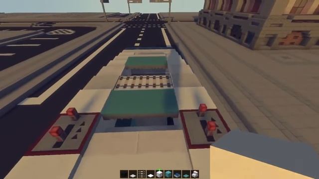Городской Автобус в Minecraft | Vehicle Tutorial #13 смотреть онлайн