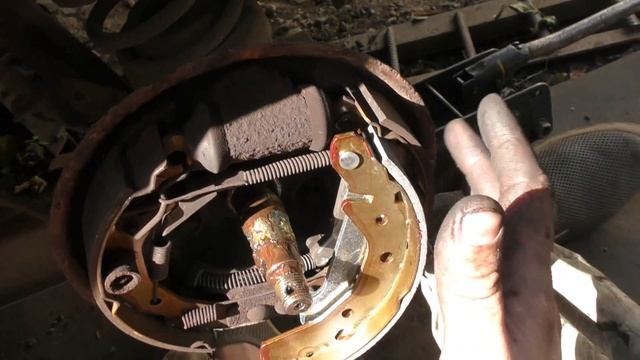 Daewoo Matiz , большой ремонт тормозов.