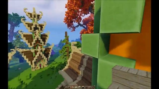 Как построить эльфийский дом фермера с мельницей в Minecraft (Часть 2) смотреть онлайн