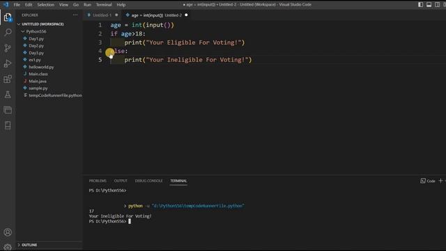 Python Conditional Statements explained with Examples | Python Programming in Telugu 2023 | смотреть онлайн