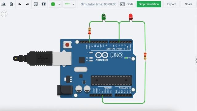 Arduino, ESP32, Raspberry Single pin with two LEDs | Single gpio with two outputs смотреть онлайн