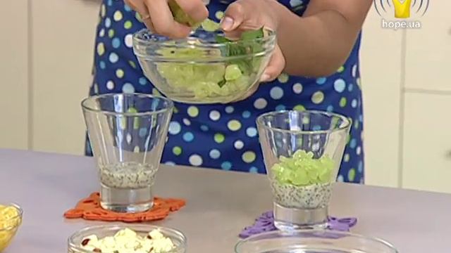 Фруктовий десерт для гарного настрою | Кулінарочка смотреть онлайн