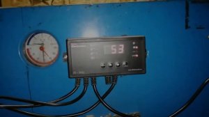 Установка автоматики "Inter Electronics IE-24n" с вентилятором "WPA 117" на котёл Buderus