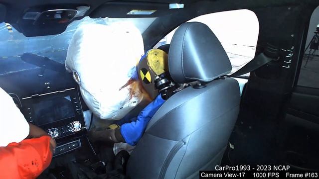 2023-2024 Hyundai Santa Cruz NHTSA Full-Overlap Frontal Crash Test