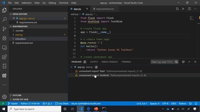 Getting Started with Python in Visual Studio Code смотреть онлайн