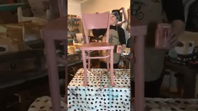 Day 6 of the 20 LIVE milk paint challenge