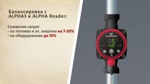 Циркуляционный насос Grundfos ALPHA3