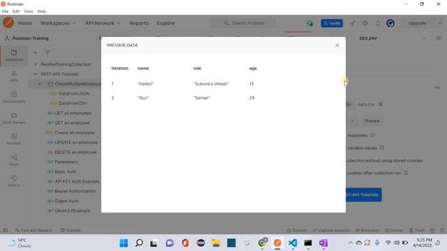 Postman Tutorials | 19 | External Files | Sending data from CSV file | தமிழ் смотреть онлайн