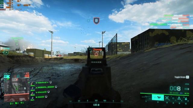 AMD Ryzen 5 5500 & INNO3D GEFORCE RTX 4070 TWIN X2 Battlefield 2042 game play 3 смотреть онлайн