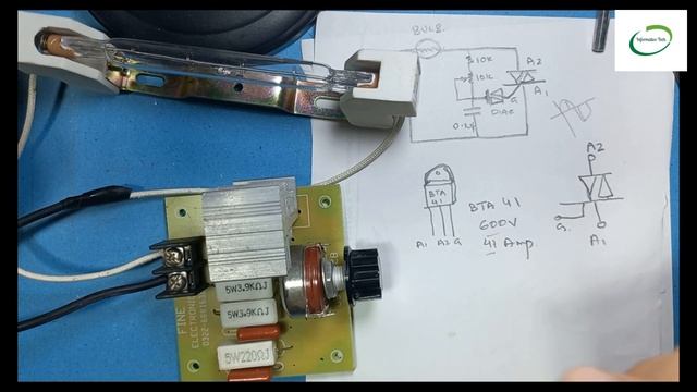 2000 watts Ac dimmer , functions and explanation of circuit in urdu. смотреть онлайн