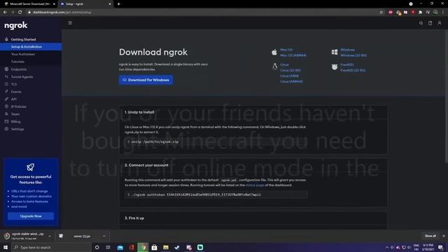 TUTORIAL! MInecraft server with ngrok. (No hamachi) смотреть онлайн