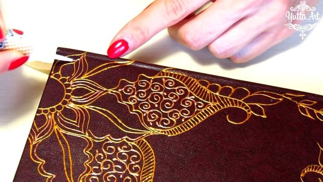 Роспись мехенди ежедневника! Мастер-класс от Ютты Арт. Роспись мехенди контурами смотреть онлайн