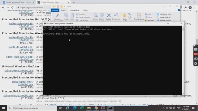 APRENDA SQLITE! - CRIANDO SEU PRIMEIRO ARQUIVO SQLITE (#1) смотреть онлайн