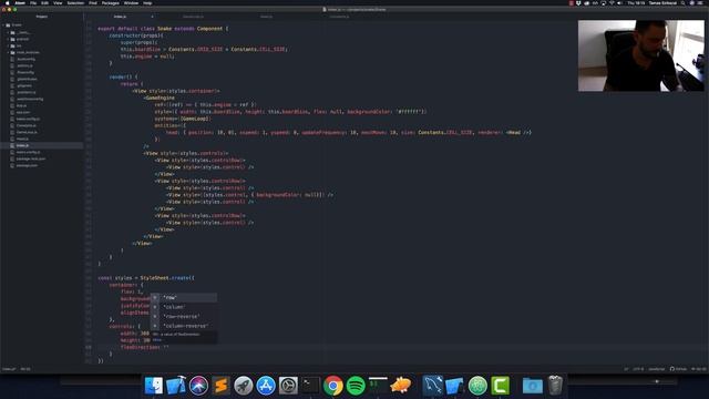 Building Snake with react-native-game-engine смотреть онлайн