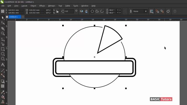 Perfect Way to Create Pizzeria Logo using Pie Tool - Coreldraw Tutorials смотреть онлайн
