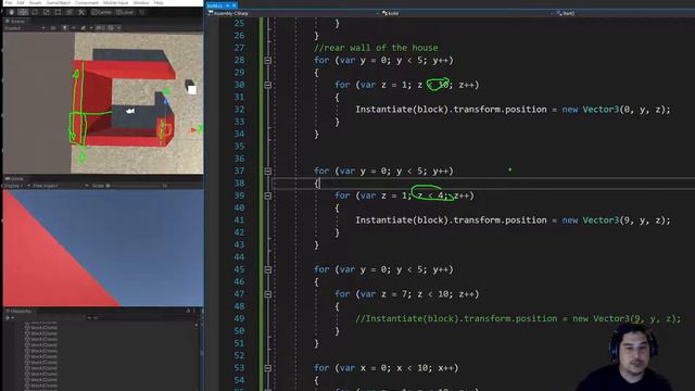 Unity 3D - Hut and Bridge using Iteration and Instantiate смотреть онлайн