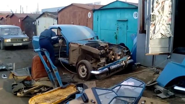 АЗЛК 2140 "Сенеж" на утилизации смотреть онлайн