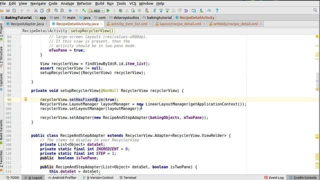 ANDROID BAKING APP, RETROFIT, EXOPLAYER, HETEROGENOUS RECYCLERVIEW, MASTER DETAIL FLOW 2 смотреть онлайн