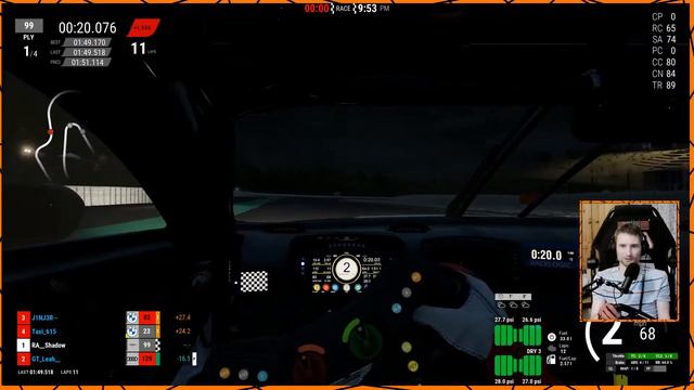 Assetto Corsa Competizione PS5 - Aston at Catalunya смотреть онлайн