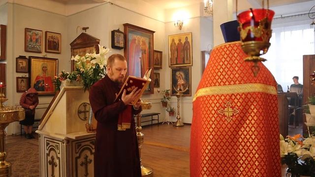 Чтение Апостола на литургии в светлую седмицу. Среда, 5 мая 2021 г. смотреть онлайн