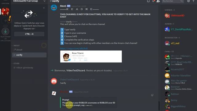 How to get verified roles with BloxLink bot on discord смотреть онлайн