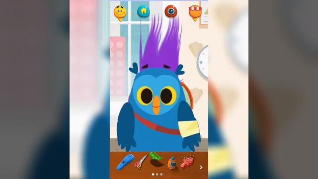 Kids Hair Salon - KinToons - Best Kids Fun Game | Let's be a Hairstylist! Coloring, cut and comb. смотреть онлайн
