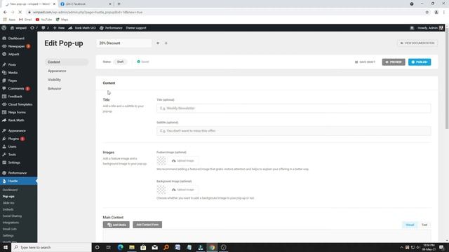 How to Create Popups ads & Social share button on WordPress || Hustle popups смотреть онлайн