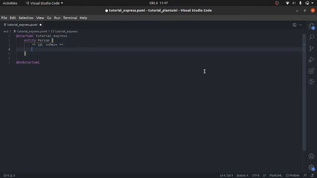 2. create entity ERD with plantuml смотреть онлайн