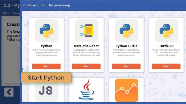 Testing Python Code Snippets in NCLab's Creative Suite смотреть онлайн