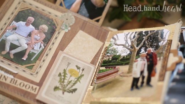 Альбом для родителей в стиле Кантри / Рустик • Скрапбукинг смотреть онлайн