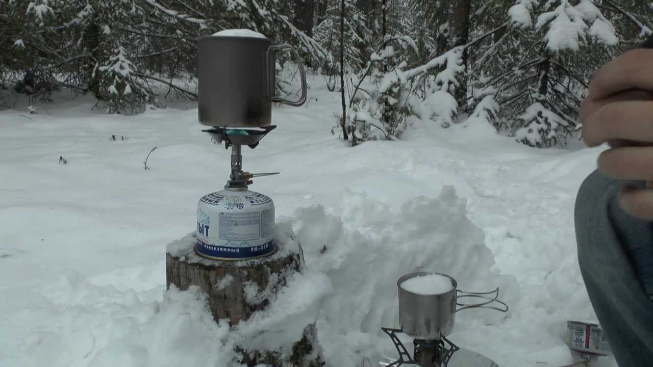 горелка SOTO... зимний тест)) смотреть онлайн