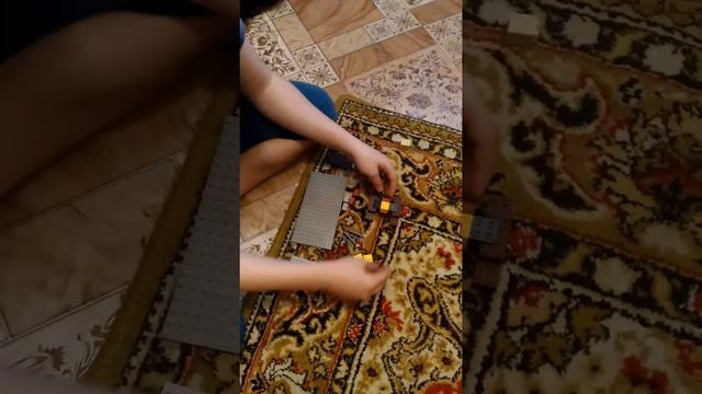 Как сделать катапульту из лего. смотреть онлайн