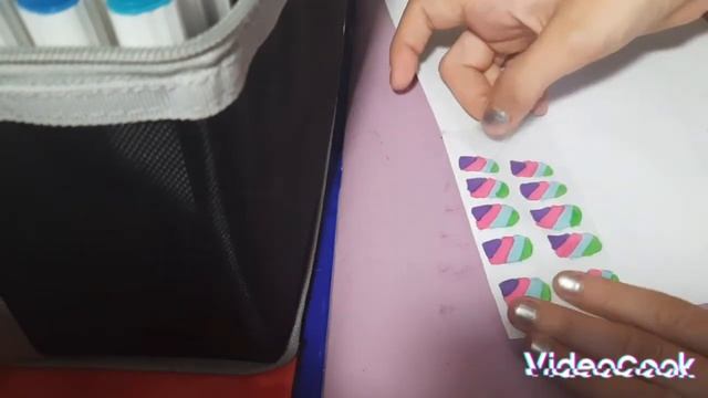 ?как сделать ногти из бумаги смотреть онлайн