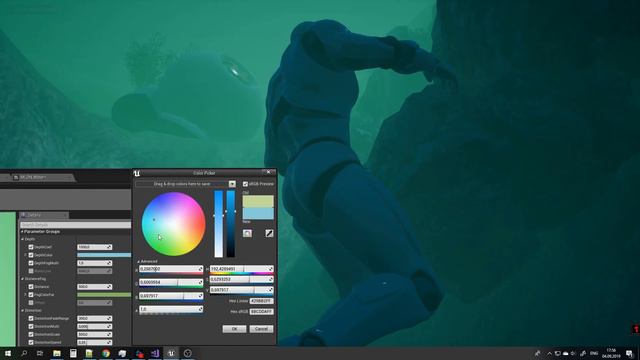 UE4 Underwater material - DynamicNode Plugin смотреть онлайн