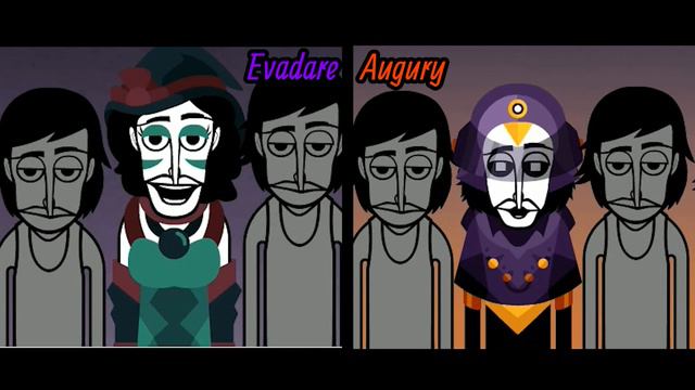 Evadare Vs Augury Incredibox Mods Comparison