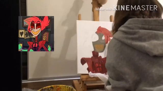 РИСУЮ АЛАСТОРА НА ХОЛСТЕ смотреть онлайн