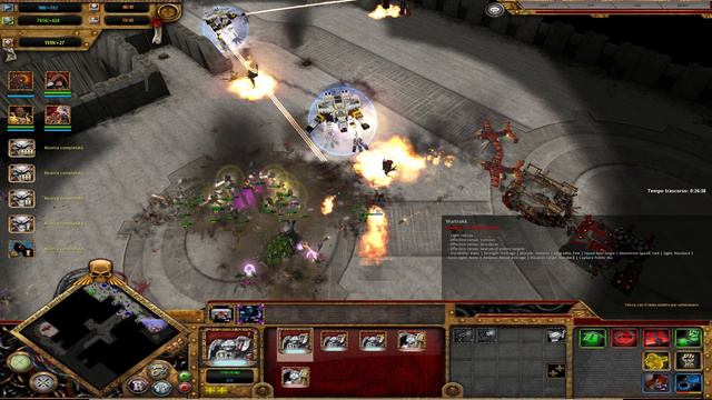 Warhammer 40000 Dawn of War Soulstorm Ultimate Apocalypse Mod Inquisition Daemon Hunters Insane AI смотреть онлайн