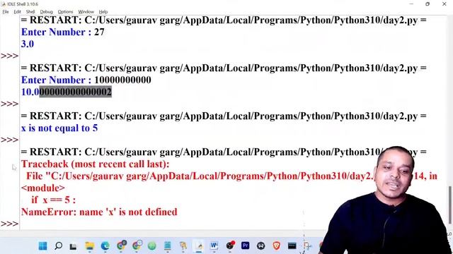 Day 2 | Python Revision Tour 1 | Important Programs | class 12th | Computer Science | By Gaurav Gar смотреть онлайн